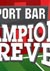 Projekt baneru reklamowego dla Restauracji Champions Forever